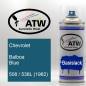 Preview: Chevrolet, Balboa Blue, 508 / 538L (1962): 400ml Sprühdose, von ATW Autoteile West.